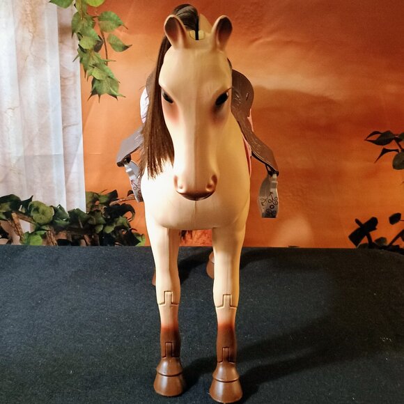 EUC: Our Generation Horse by Battat 20" Tall with Saddle and Poseable Legs - Picture 1 of 11